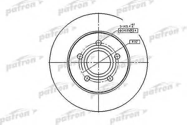 Тормозной диск PATRON PBD4045