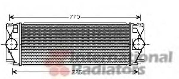 Интеркулер VAN WEZEL 58004267