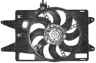 Вентилятор, охлаждение двигателя VAN WEZEL 1636748