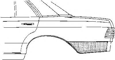 Боковина VAN WEZEL 3010134