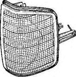 Фонарь указателя поворота VAN WEZEL 3020905