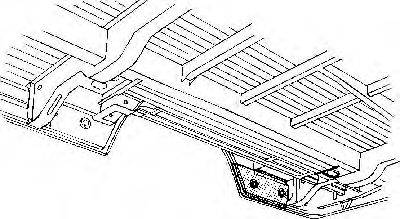 Днище кузова VAN WEZEL 3072343