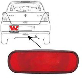 задние противотуманные фонари; Задний фонарь VAN WEZEL 5222929