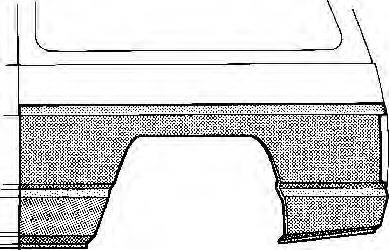 Боковина VAN WEZEL 3240143