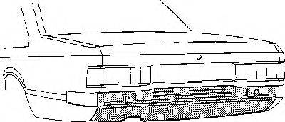 Задняя стенка VAN WEZEL 3710136