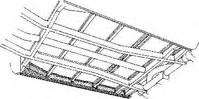 Днище кузова VAN WEZEL 5851.21