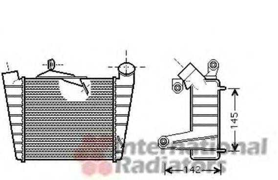 Интеркулер VAN WEZEL 76004020