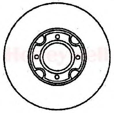Тормозной диск PAGID 52305