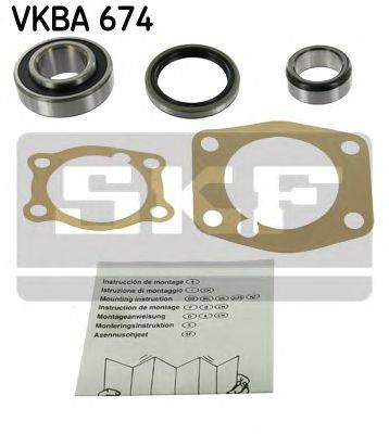 Комплект подшипника ступицы колеса SKF VKBA674