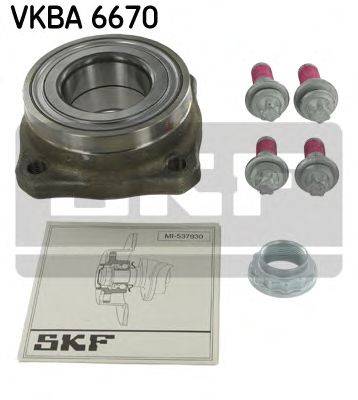 Комплект подшипника ступицы колеса SKF VKBA 6670