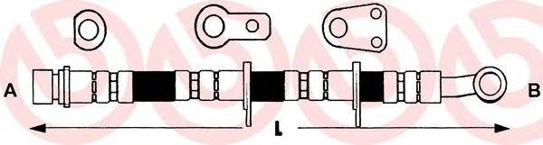 Тормозной шланг BREMBO T 28 064