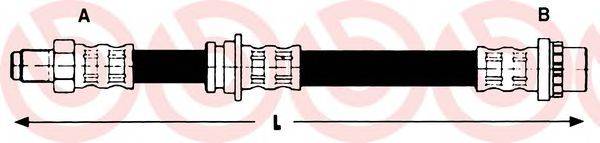 Тормозной шланг BREMBO T 52 062