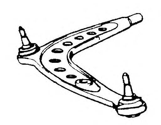 Рычаг независимой подвески колеса, подвеска колеса PEX 12.03.156