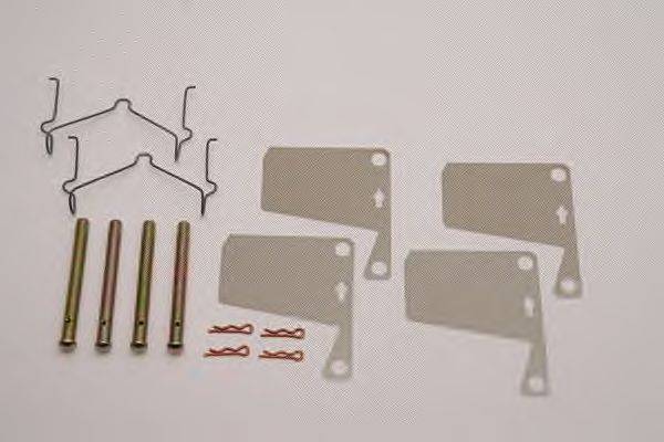 Комплектующие, колодки дискового тормоза PEX 1049