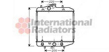 Радиатор, охлаждение двигателя SCHLIECKMANN 60112025