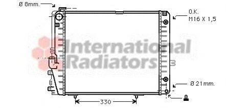 Радиатор, охлаждение двигателя SCHLIECKMANN 60302072