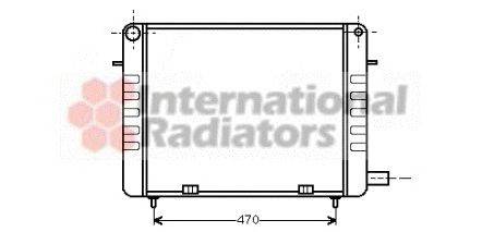 Радиатор, охлаждение двигателя SCHLIECKMANN 60372103