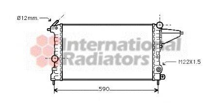 Радиатор, охлаждение двигателя SCHLIECKMANN 60372161