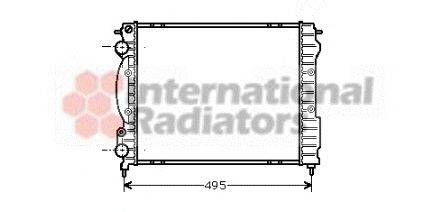 Радиатор, охлаждение двигателя SCHLIECKMANN 60432129