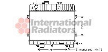 Радиатор, охлаждение двигателя SCHLIECKMANN 60062071