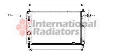 Радиатор, охлаждение двигателя SCHLIECKMANN 60372126