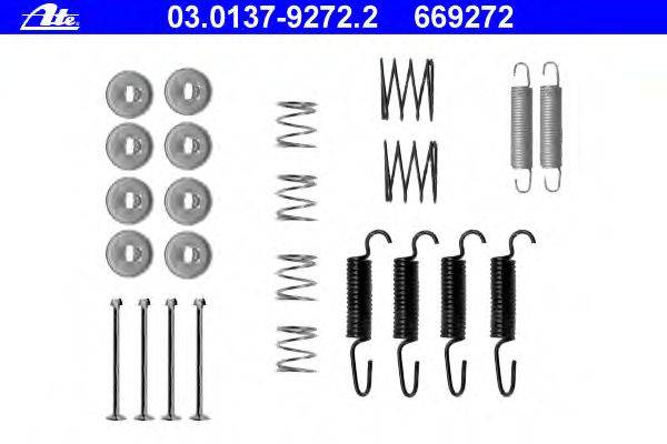 Комплектующие, стояночная тормозная система ATE 03.0137-9272.2