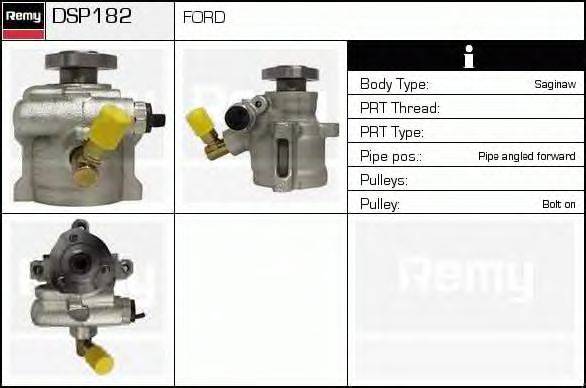 Гидравлический насос, рулевое управление DELCO REMY DSP182