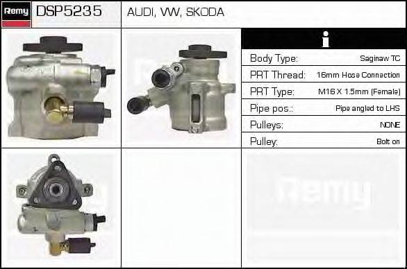 Гидравлический насос, рулевое управление DELCO REMY DSP5235