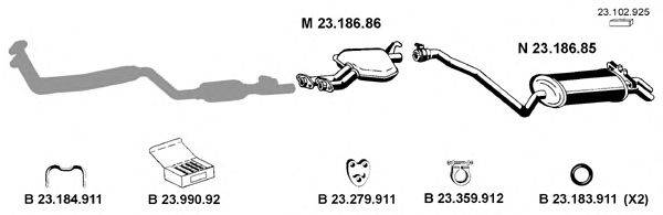 Система выпуска ОГ EBERSPÄCHER 232017