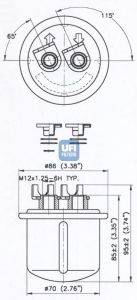 Топливный фильтр UFI 3161300