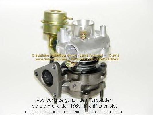 Компрессор, наддув SCHLÜTTER TURBOLADER 166-00520