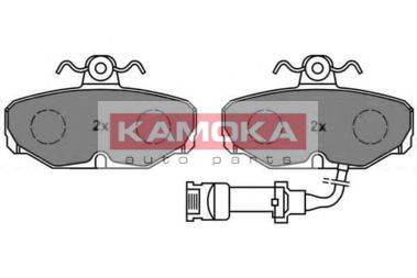 Комплект тормозных колодок, дисковый тормоз KAMOKA 101816