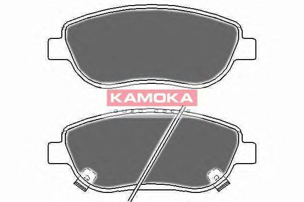 Комплект тормозных колодок, дисковый тормоз KAMOKA JQ101131