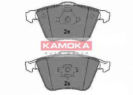 Комплект тормозных колодок, дисковый тормоз KAMOKA 23763