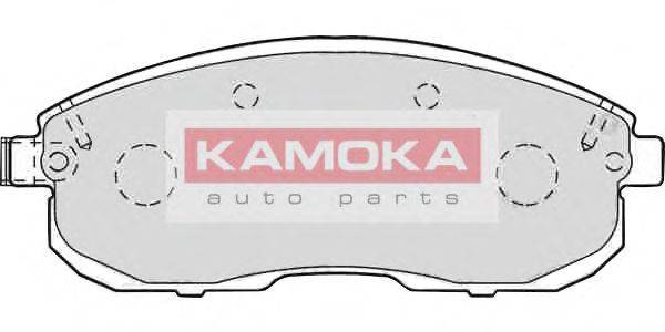 Комплект тормозных колодок, дисковый тормоз KAMOKA 101106