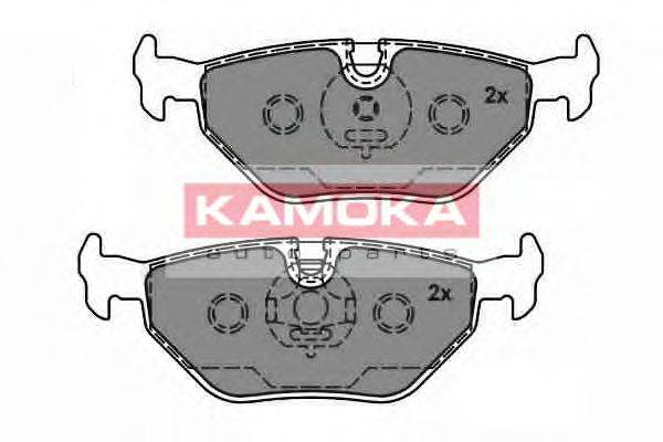 Комплект тормозных колодок, дисковый тормоз KAMOKA JQ1013870