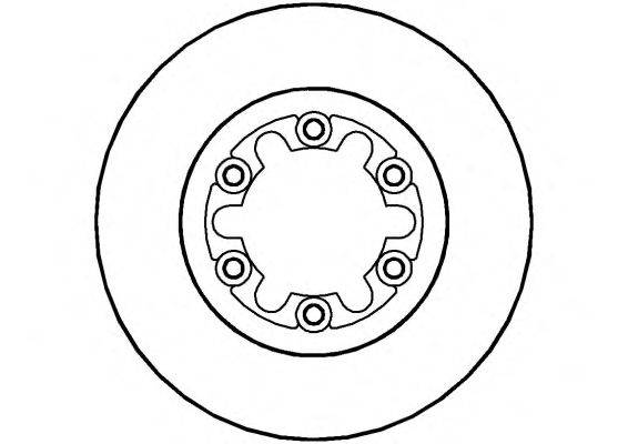 Тормозной диск NATIONAL NBD1026