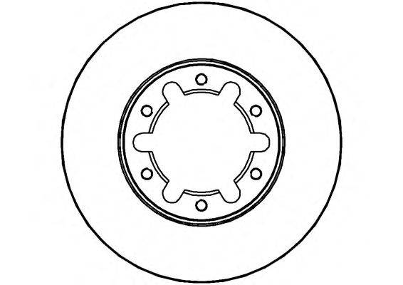Тормозной диск NATIONAL NBD1136