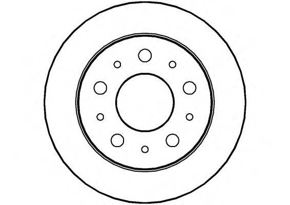 Тормозной диск NATIONAL NBD1442