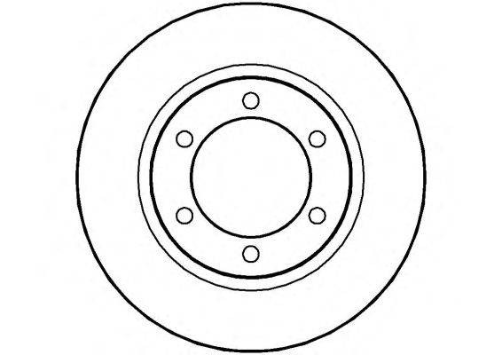 Тормозной диск TOYOTA 1815204577