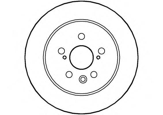 Тормозной диск NATIONAL NBD750