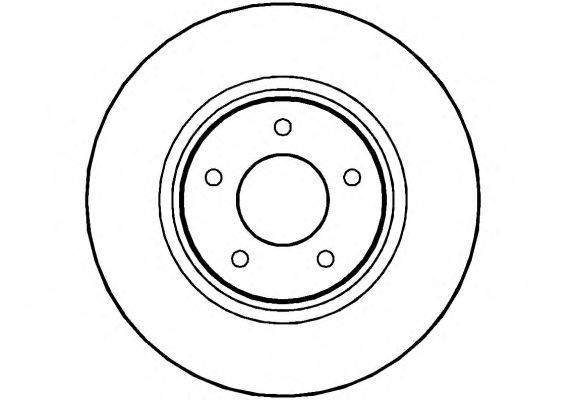 Тормозной диск NATIONAL NBD771