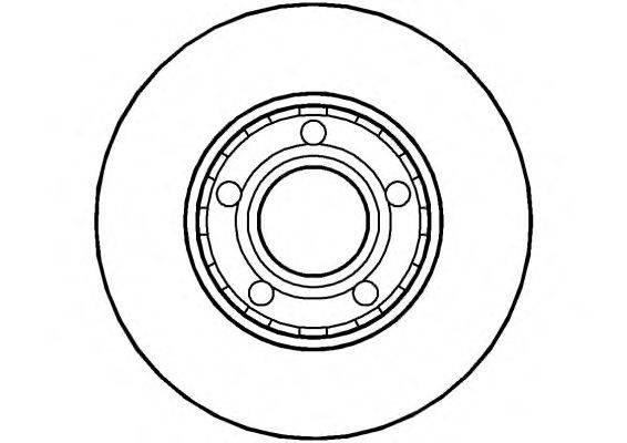 Тормозной диск NATIONAL NBD627