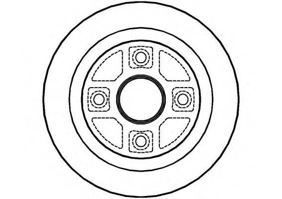 Тормозной диск NATIONAL NBD462