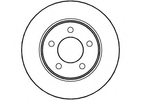 Тормозной диск NATIONAL NBD482