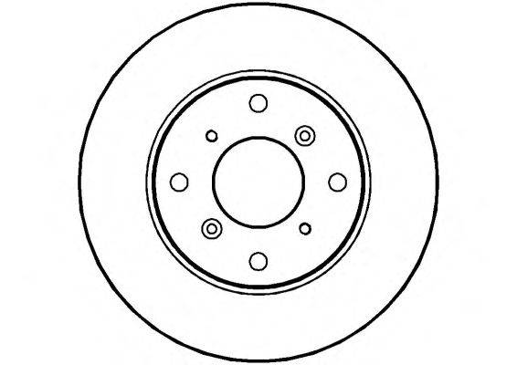 Тормозной диск NATIONAL NBD517