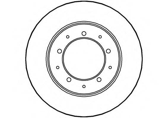 Тормозной диск SEBRO 2108