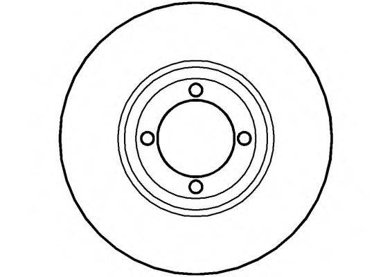 Тормозной диск NATIONAL NBD199