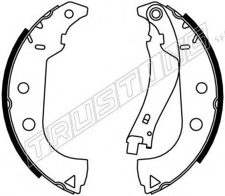 Комплект тормозных колодок TRUSTING 7399