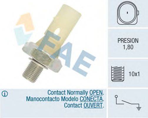Датчик давления масла FAE 12883